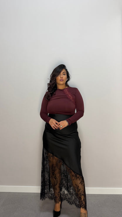 Gonna lace black OL7250