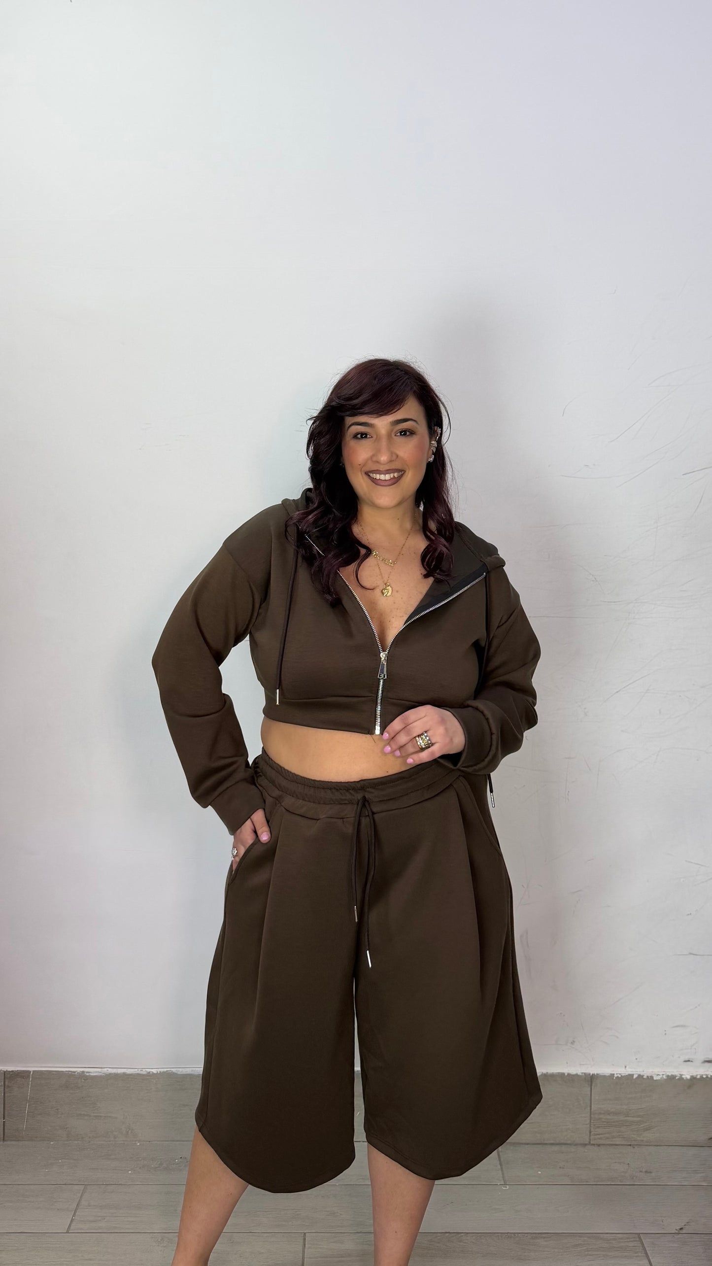 Coordinato Sidney Marrone in Tuta 5586