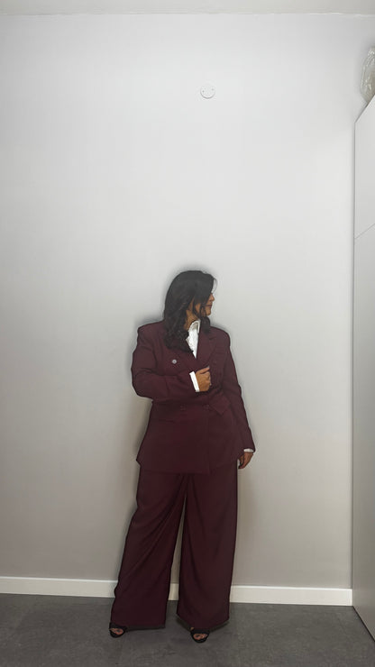 Tailleur Essenza Bordeaux 86269