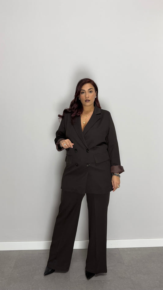 Tailleur Dominus Marrone M12153