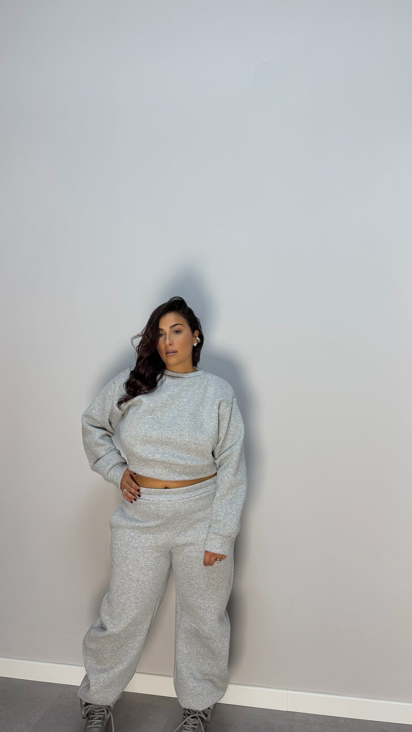 Tuta Cleo Grigia Felpata 43770/784