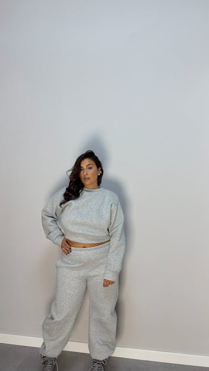 Tuta Cleo Grigia Felpata 43770/784