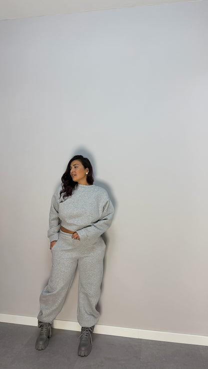 Tuta Cleo Grigia Felpata 43770/784