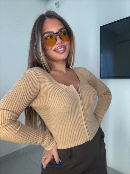 Gilet Zuno Beige ZS8131