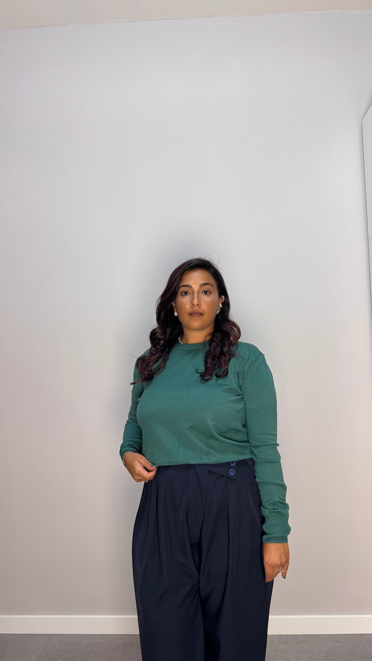 Pullover Softy Verde H16-25