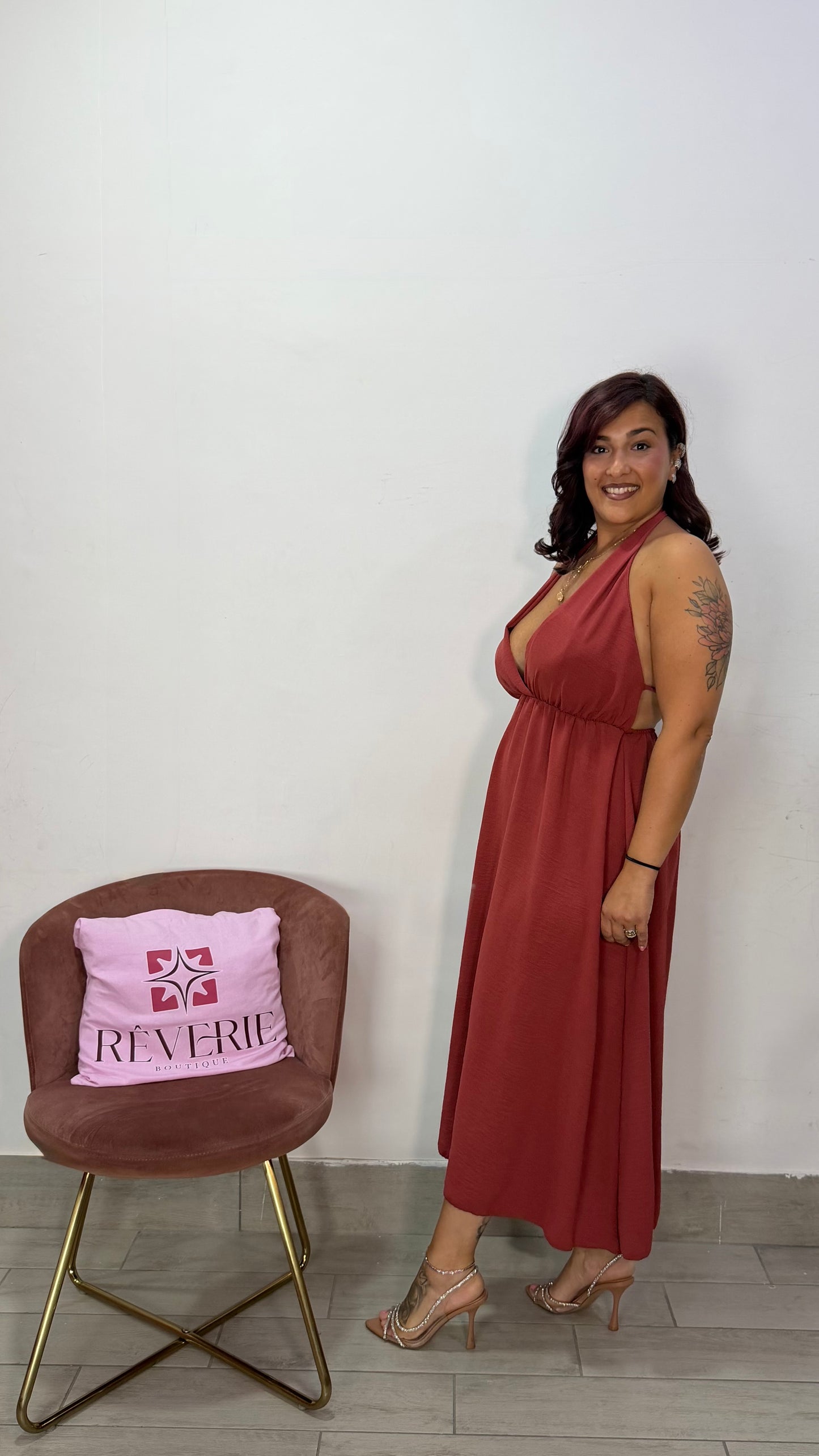 Dress Monroe Corallo Mar66601