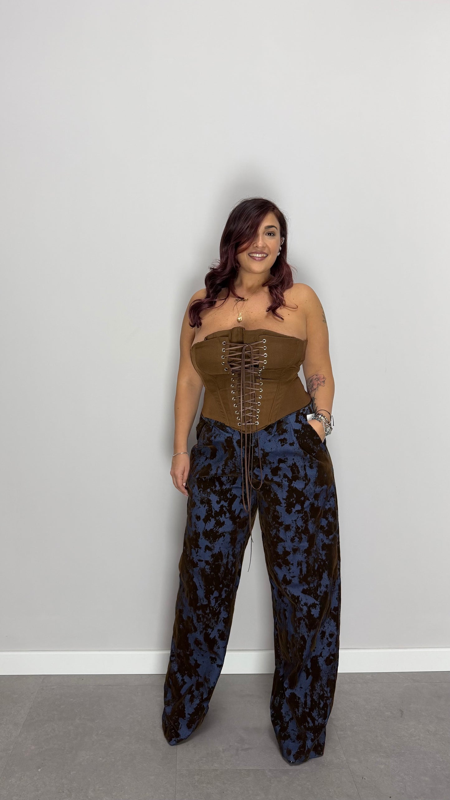 Pantalone Marmo Velluto 44535