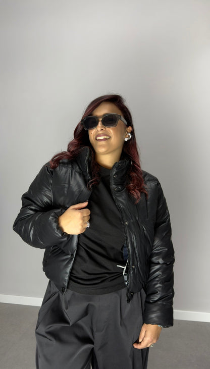 Bomber Bomi Ecopelle Nero 21212