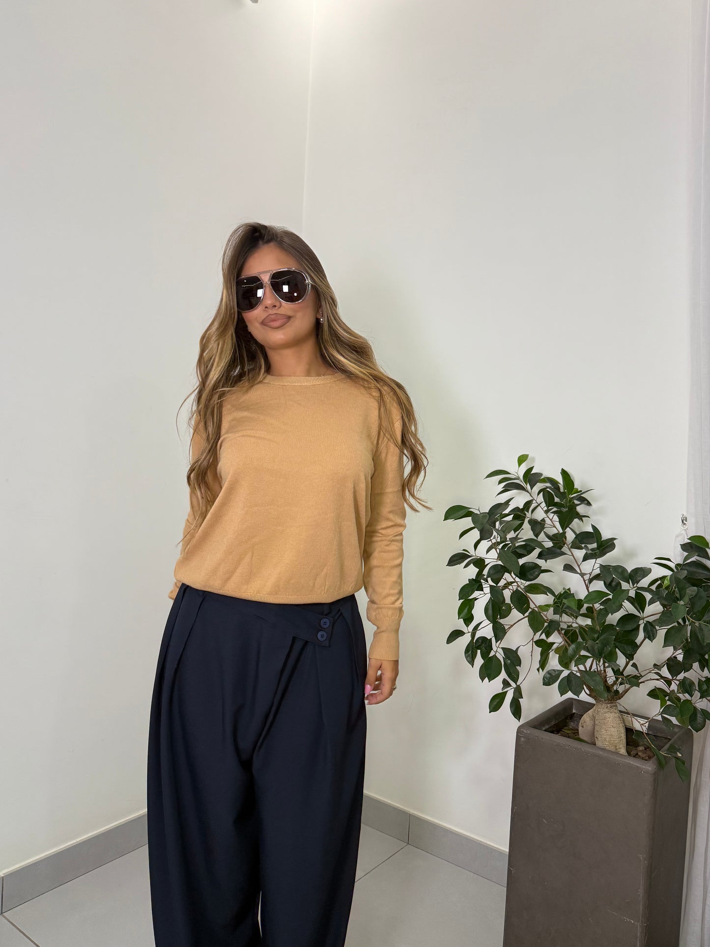 Pullover Softy Cammello H16-25