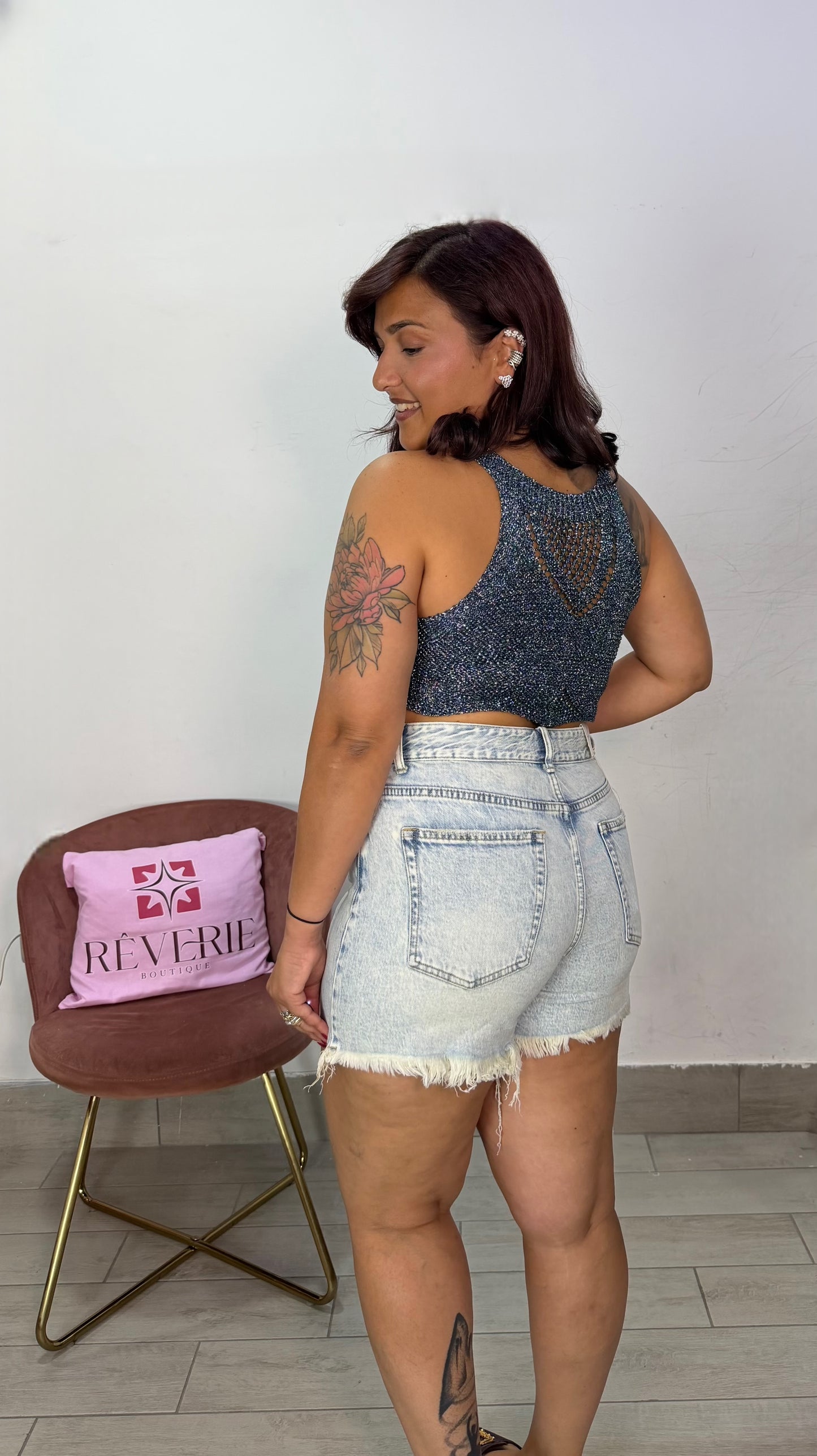 Top Dalia Ottanio ad uncinetto 23395