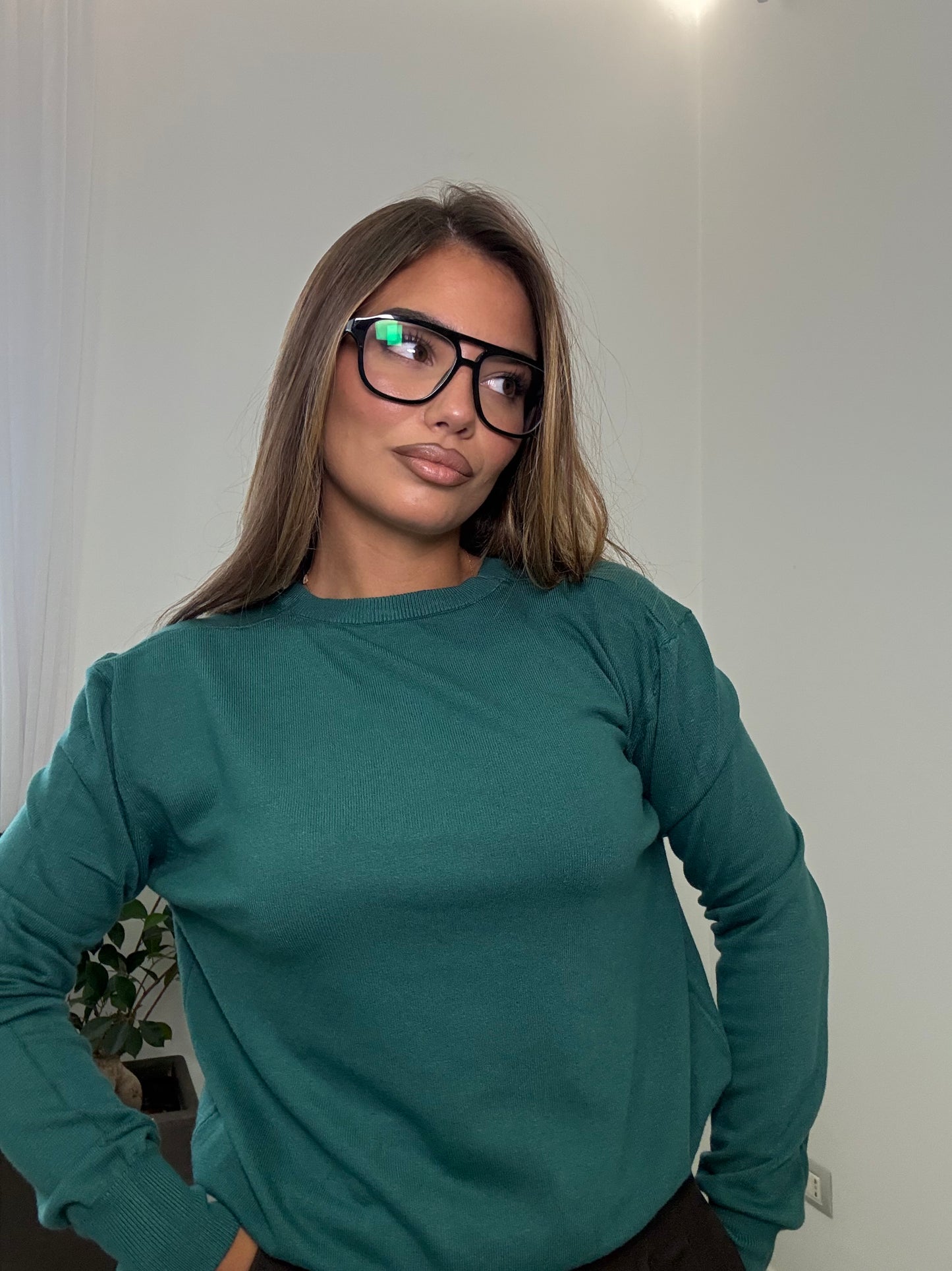 Pullover Softy Verde H16-25