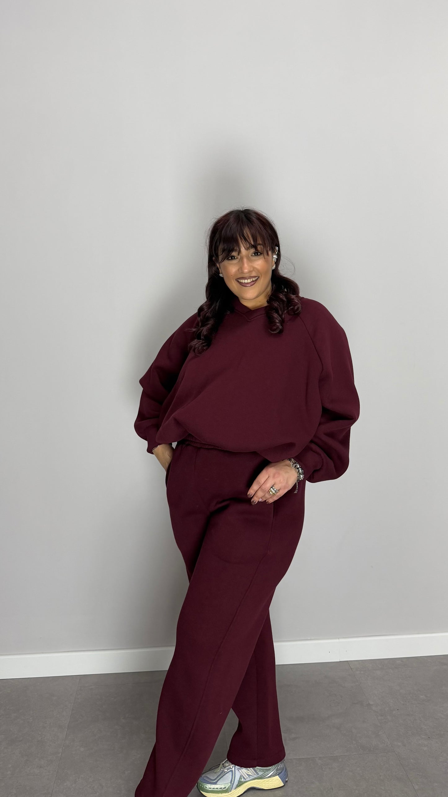 Coordinato Lovina in Tuta Bordeaux L100