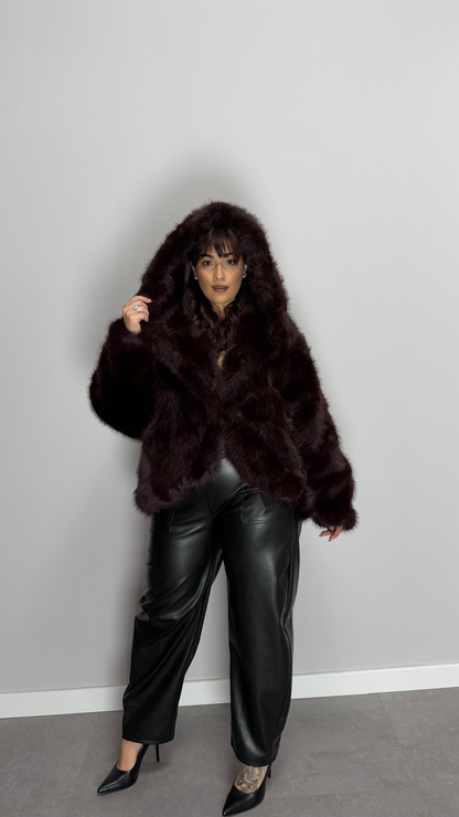 Ecofur Cortina Bordeaux 16005