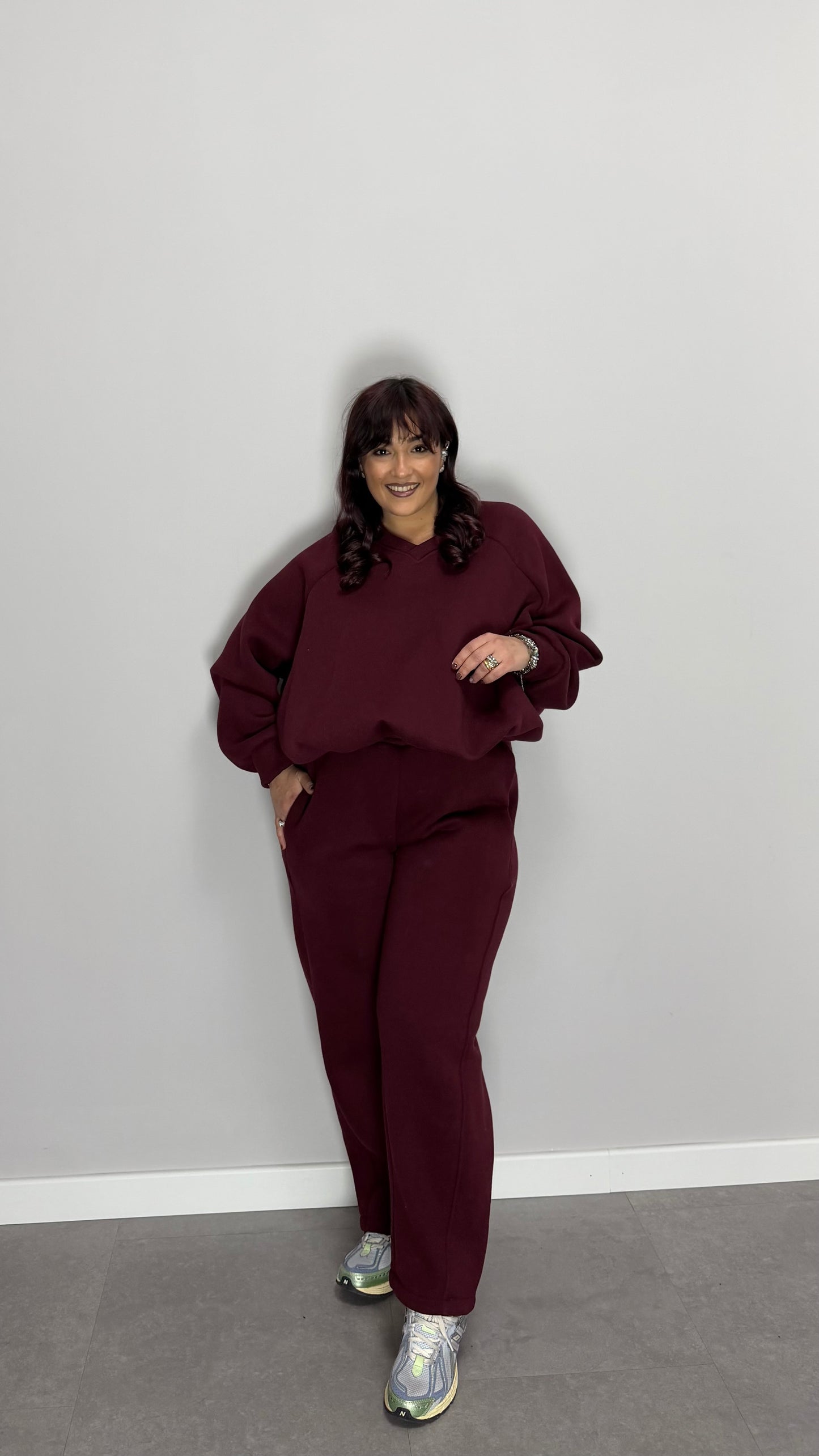 Coordinato Lovina in Tuta Bordeaux L100