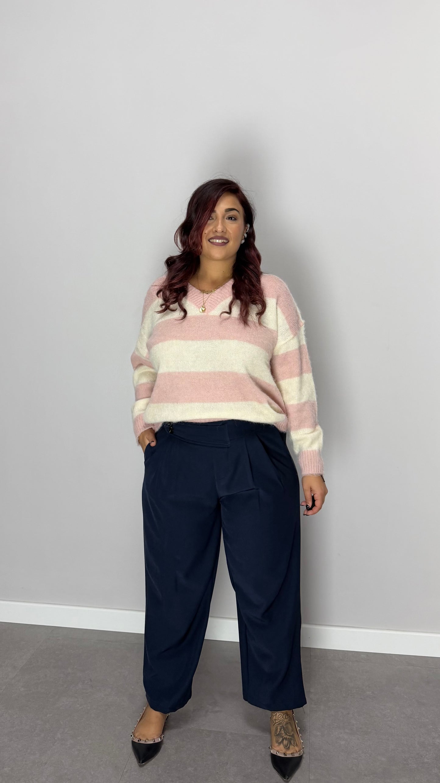 Pantalone Serena Blu M12545