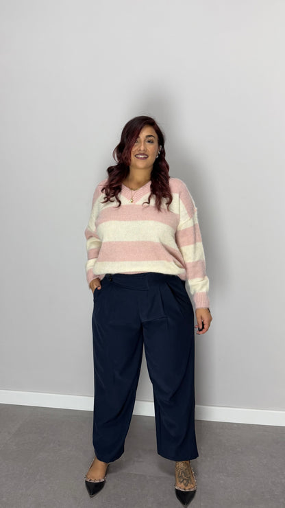 Pantalone Serena Blu M12545