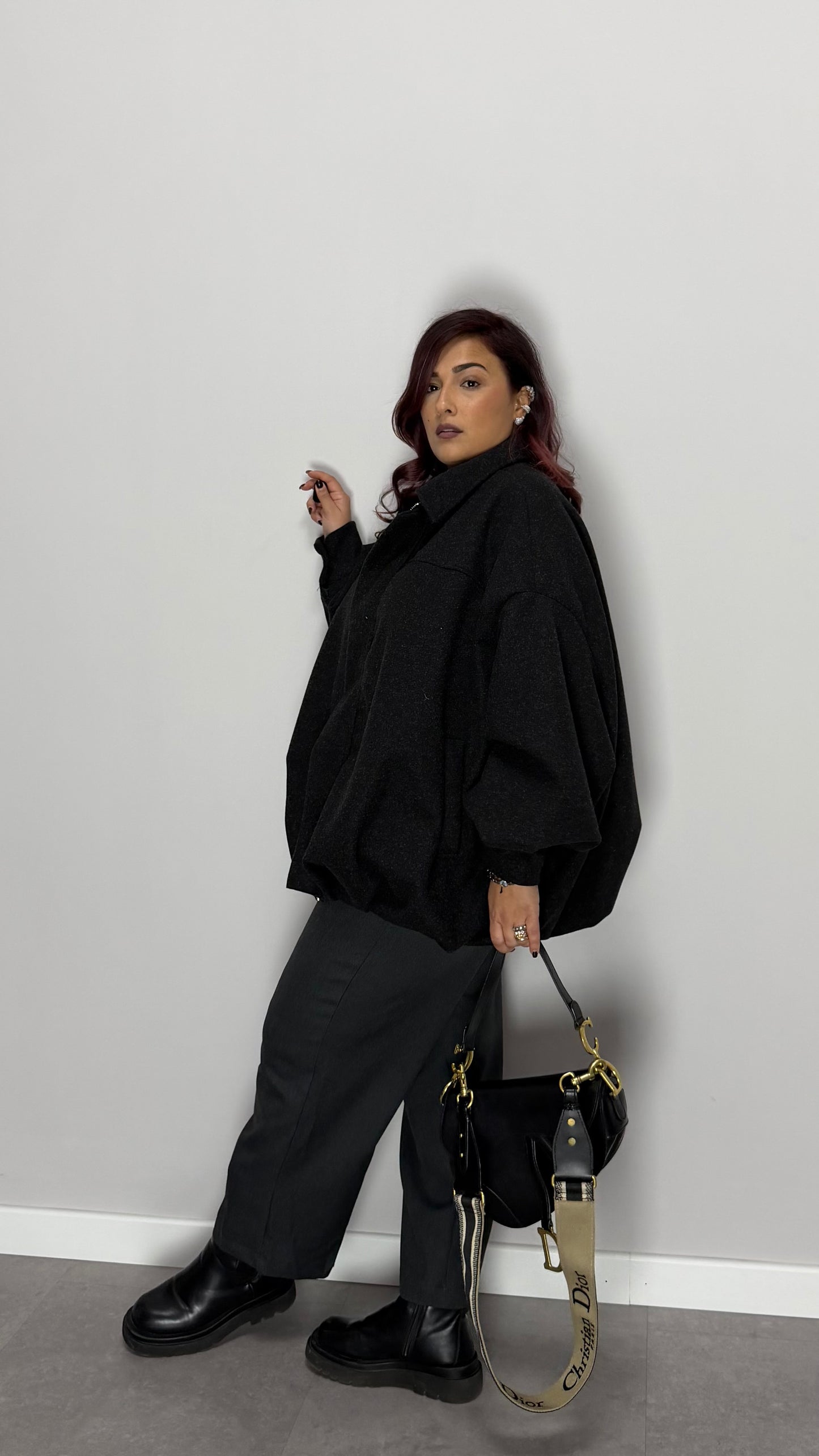 Giubbino Caban Nero 6757