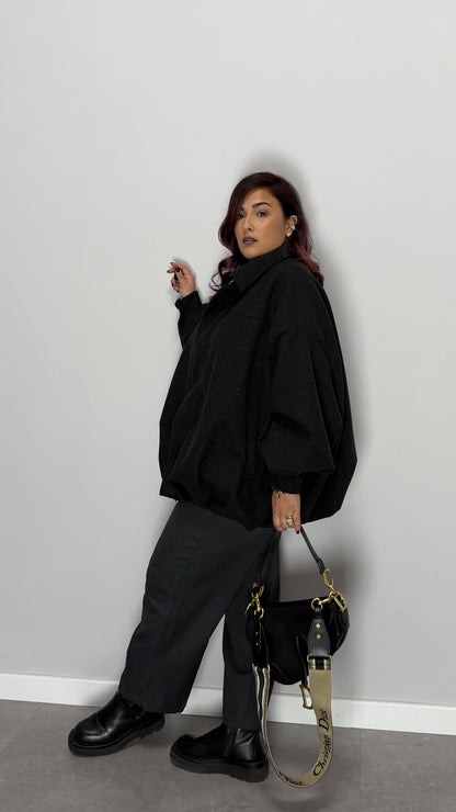 Giubbino Caban Nero 6757