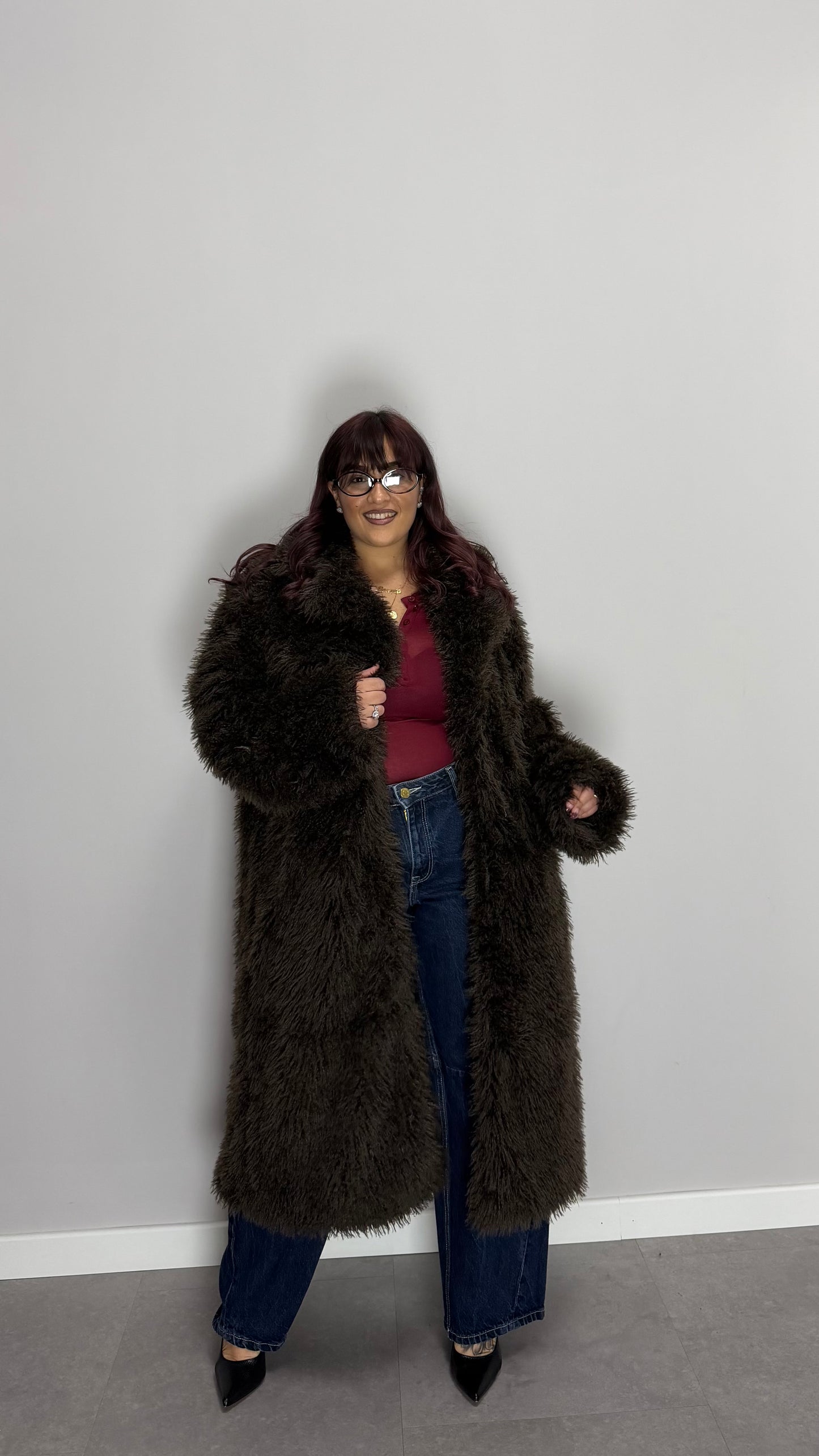 Ecofur Mongolia Marrone Lunga 66056