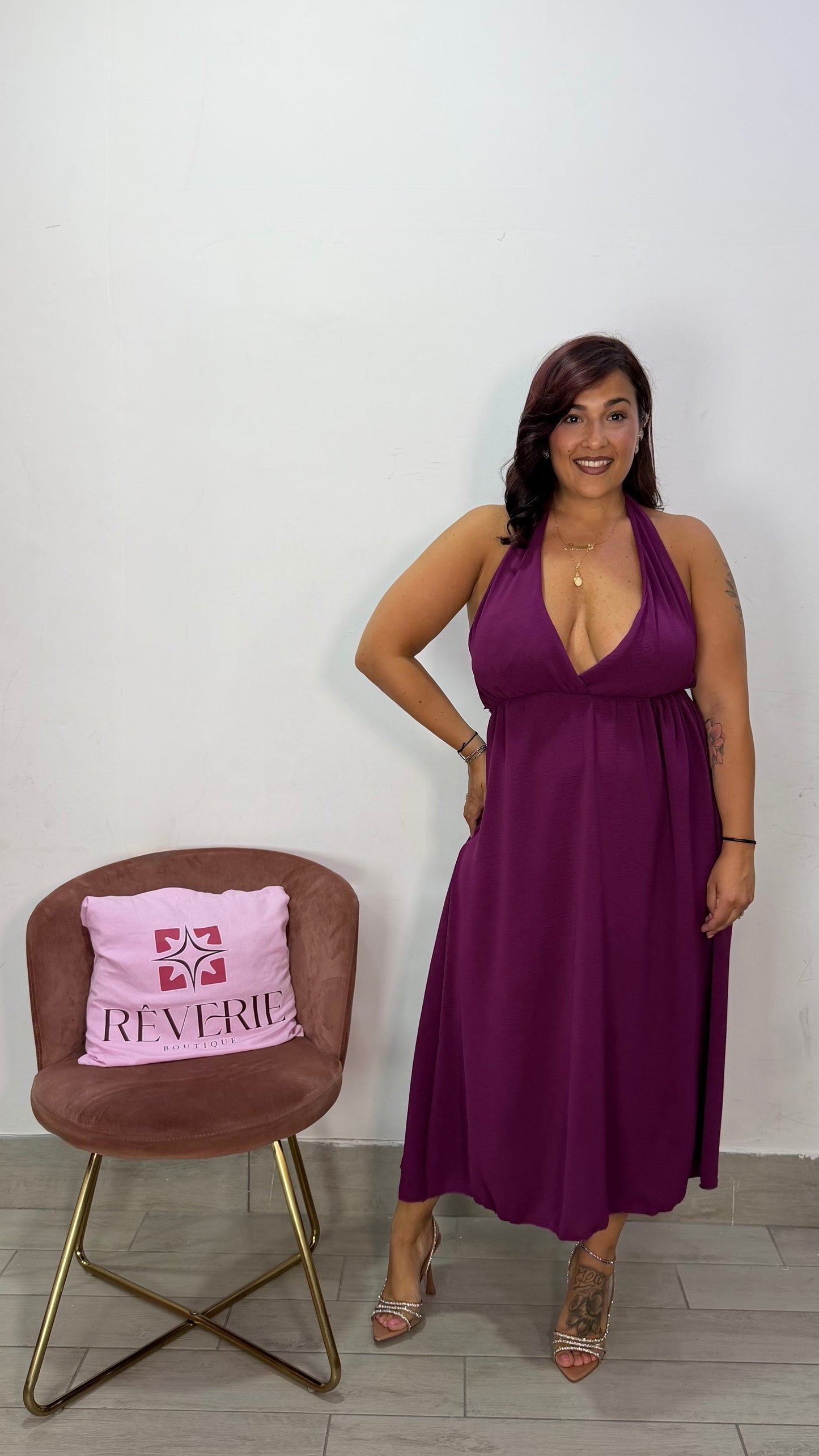 Dress Monroe Prugna Mar66601