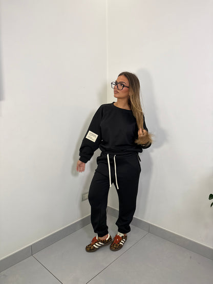 Coordinato Comfy Nero 9875