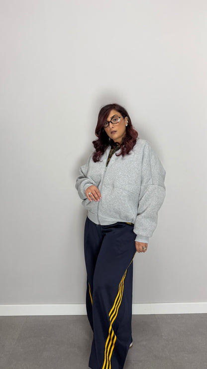 Felpa Grey Mood Zip 97032