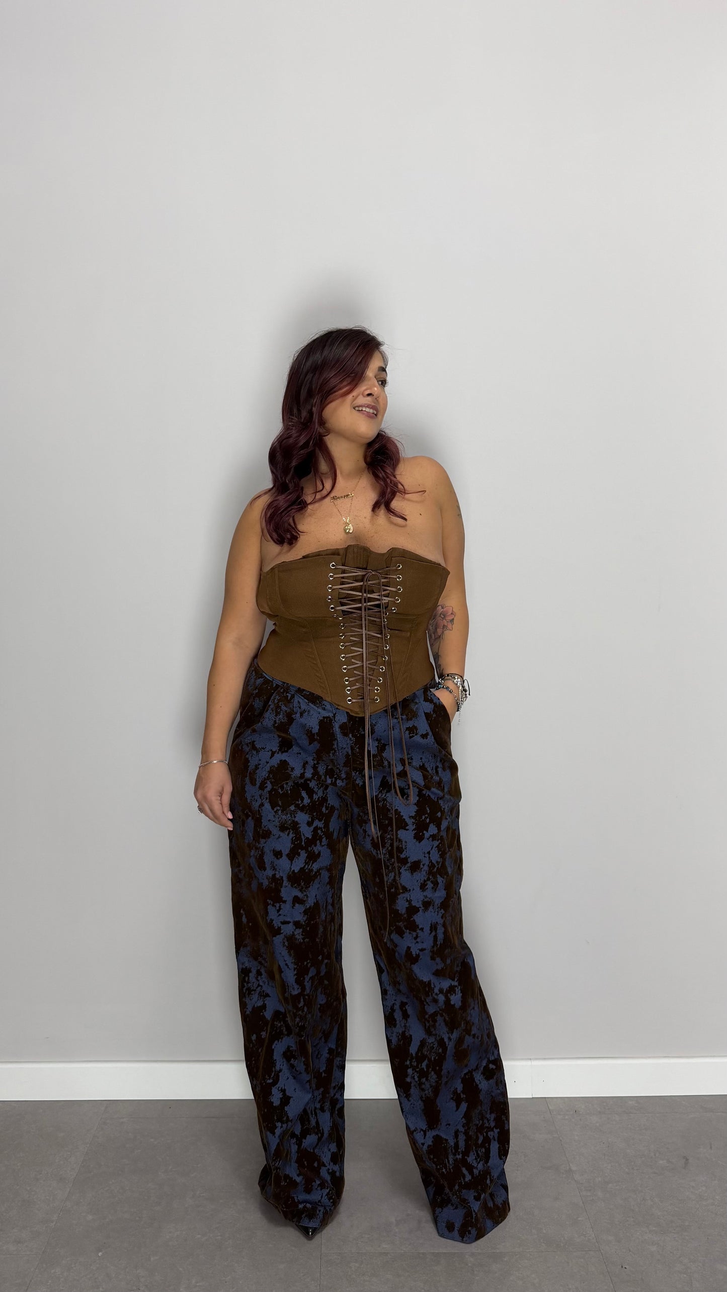 Pantalone Marmo Velluto 44535