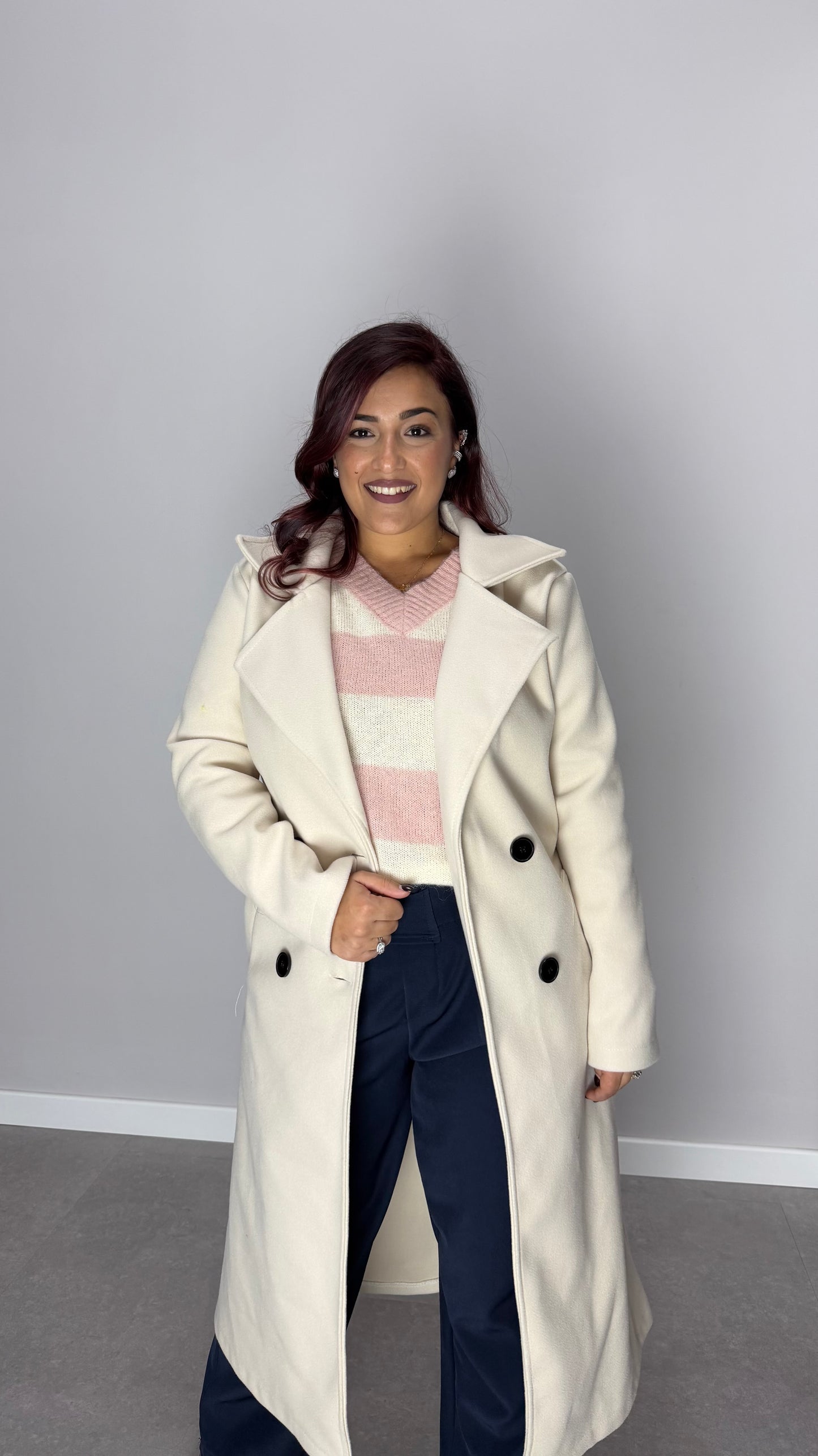 Cappotto Metropoli Panna 8505