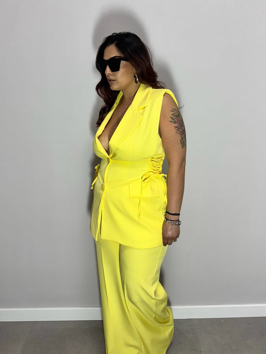 TAILLEUR  STRINGATO giallo