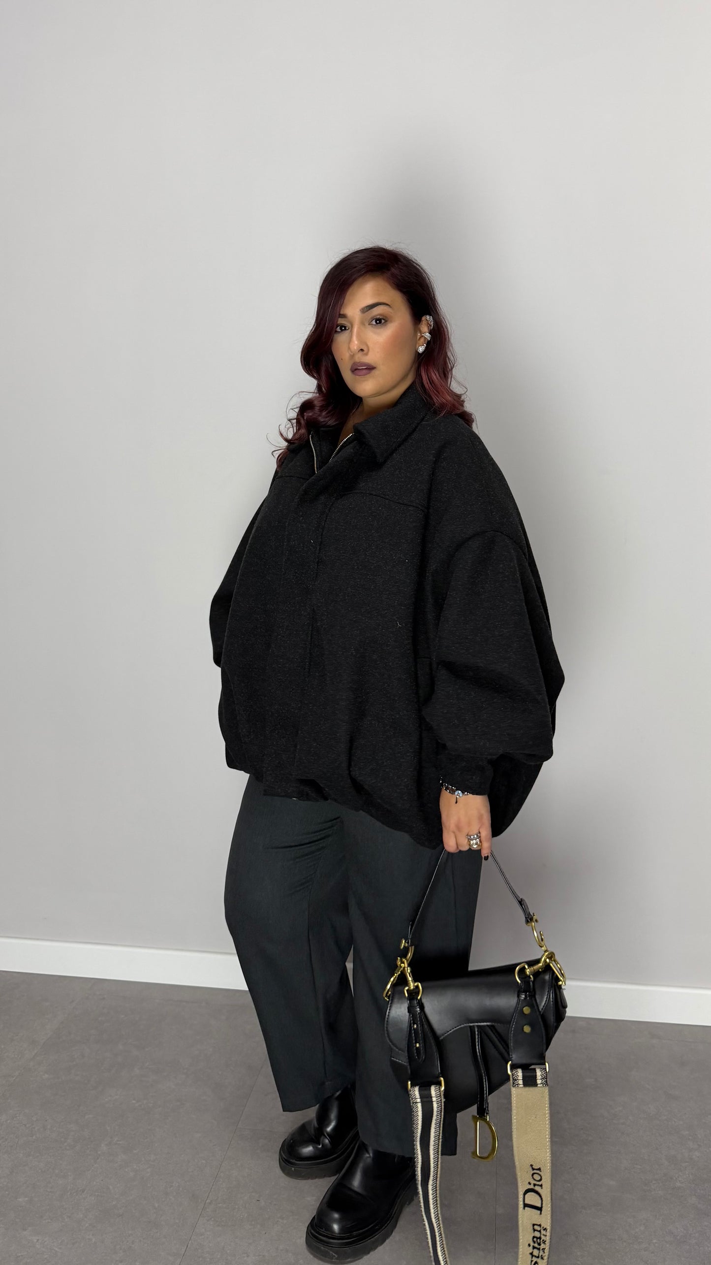 Giubbino Caban Nero 6757