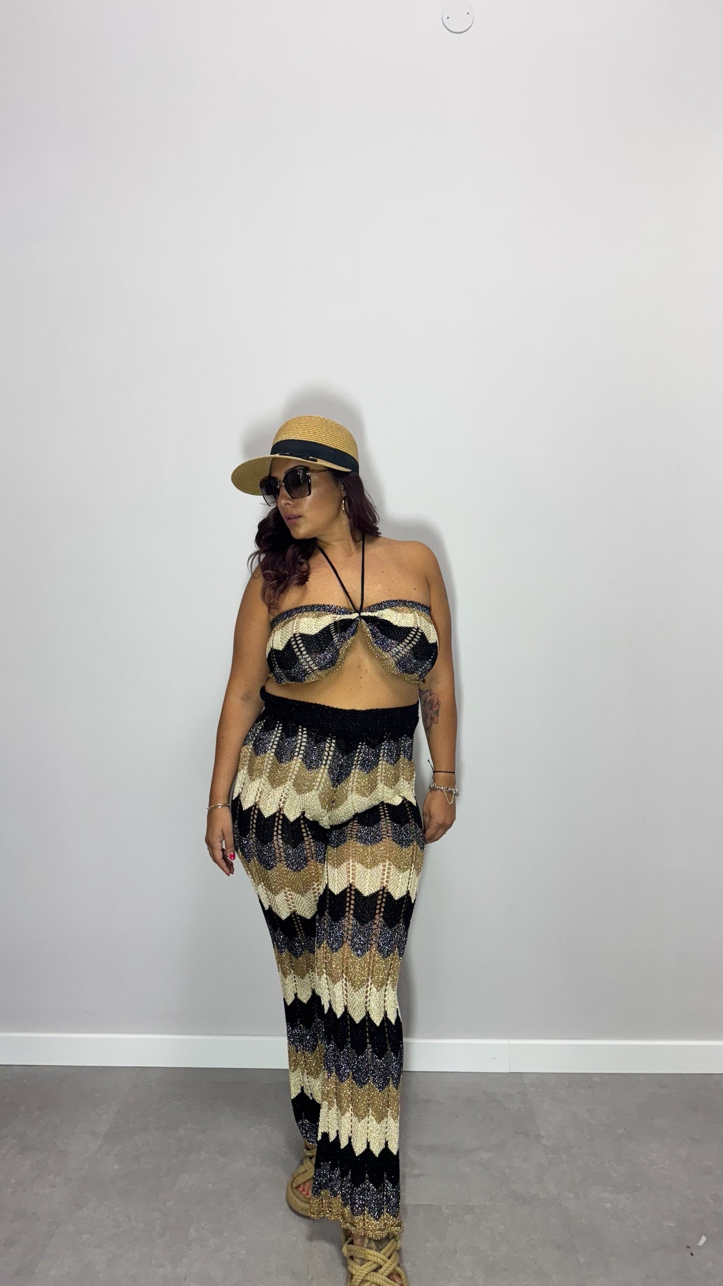 coordinato divina black&gold