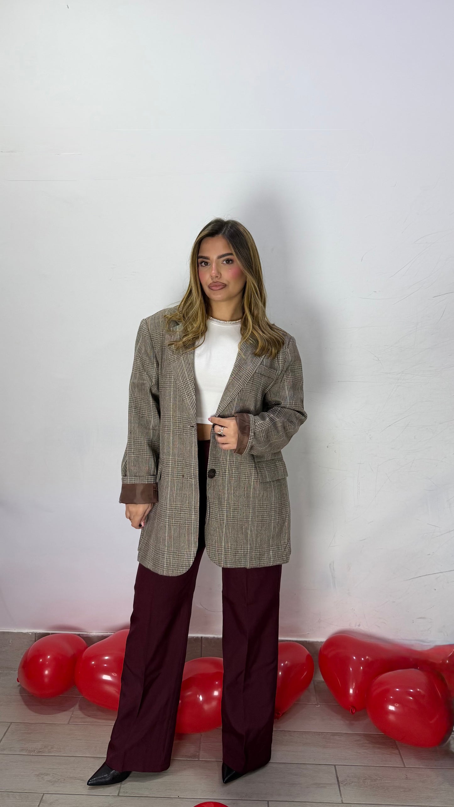 Pantalone Diplomat Bordeaux 8090