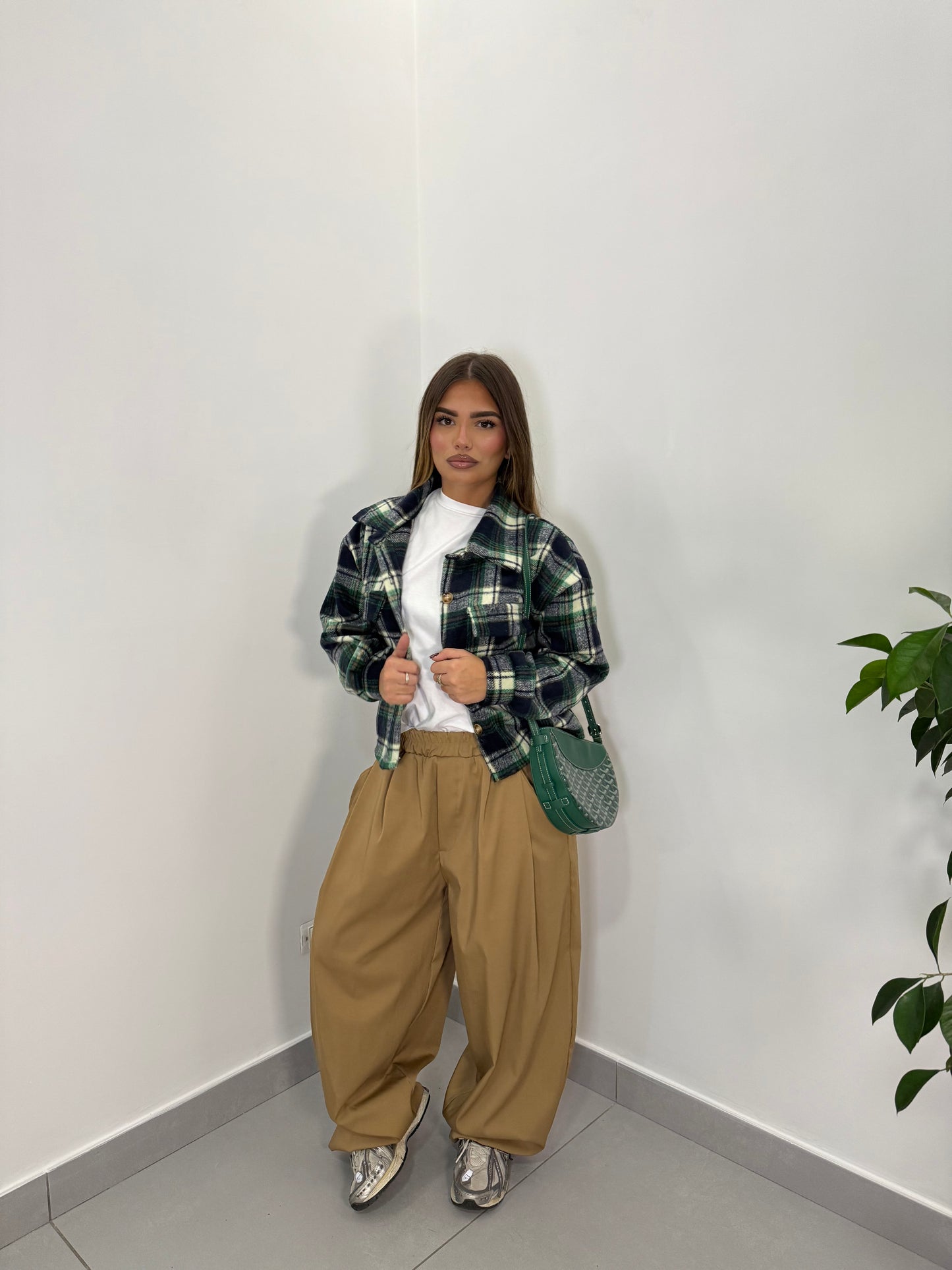 Pantalone Lumy beige PL44