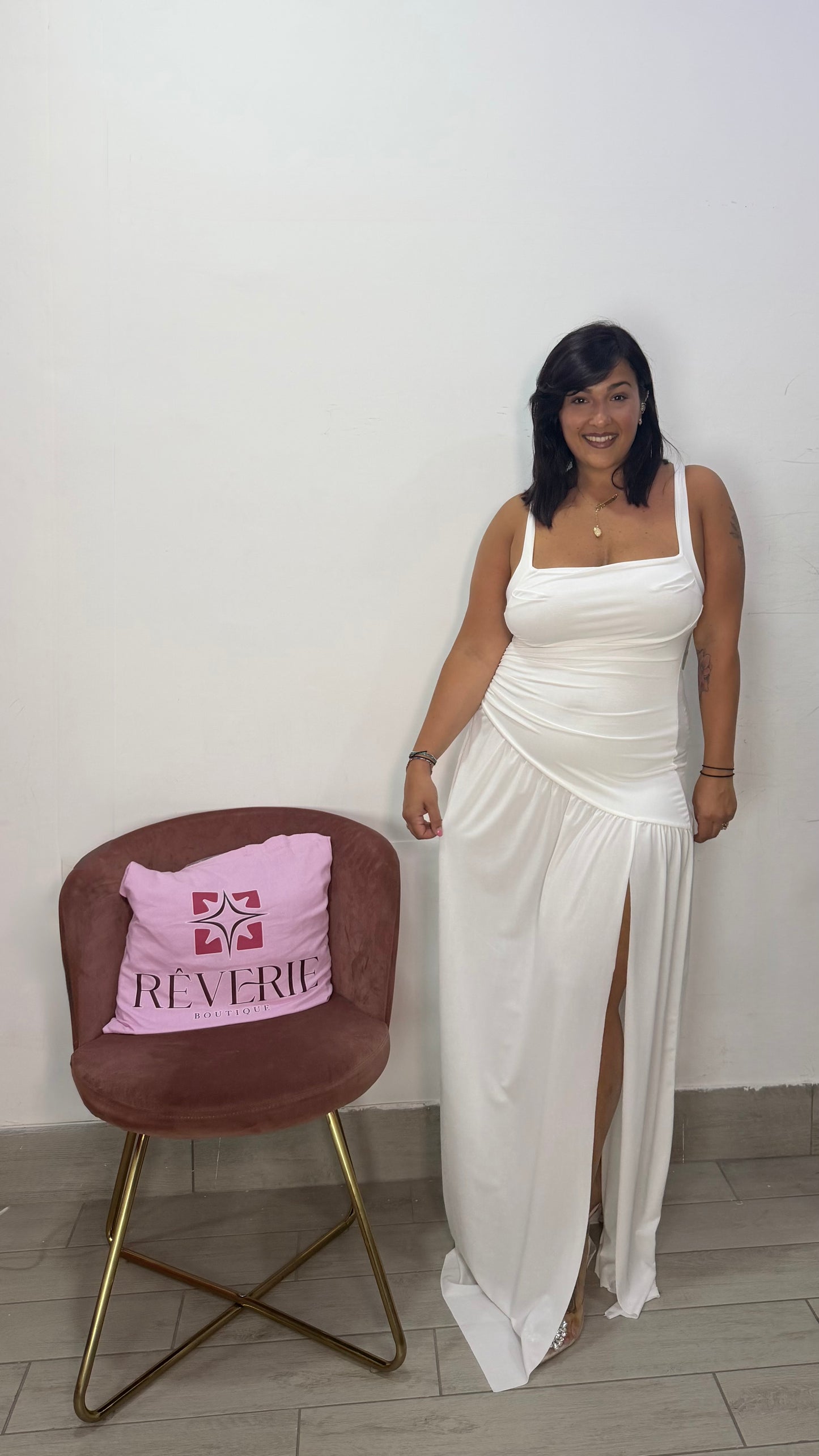 Dress Maya Bianco A8113