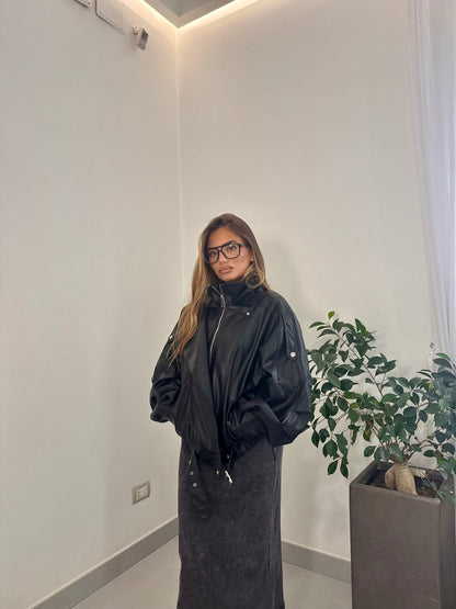 Giacca BikerBlack 2887