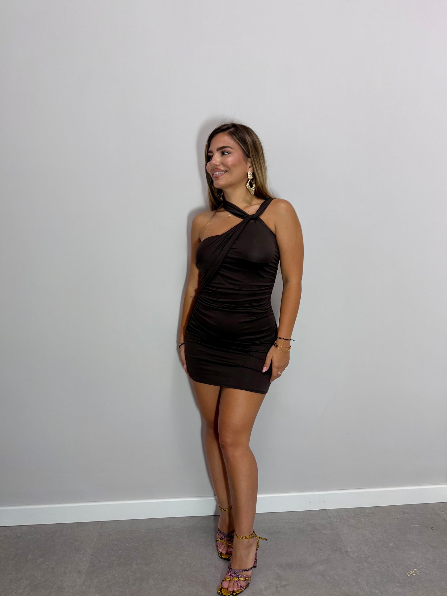 Mini dress Nina testa di moro 26559