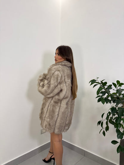 Ecofur Etta Long Marrone top quality 68348