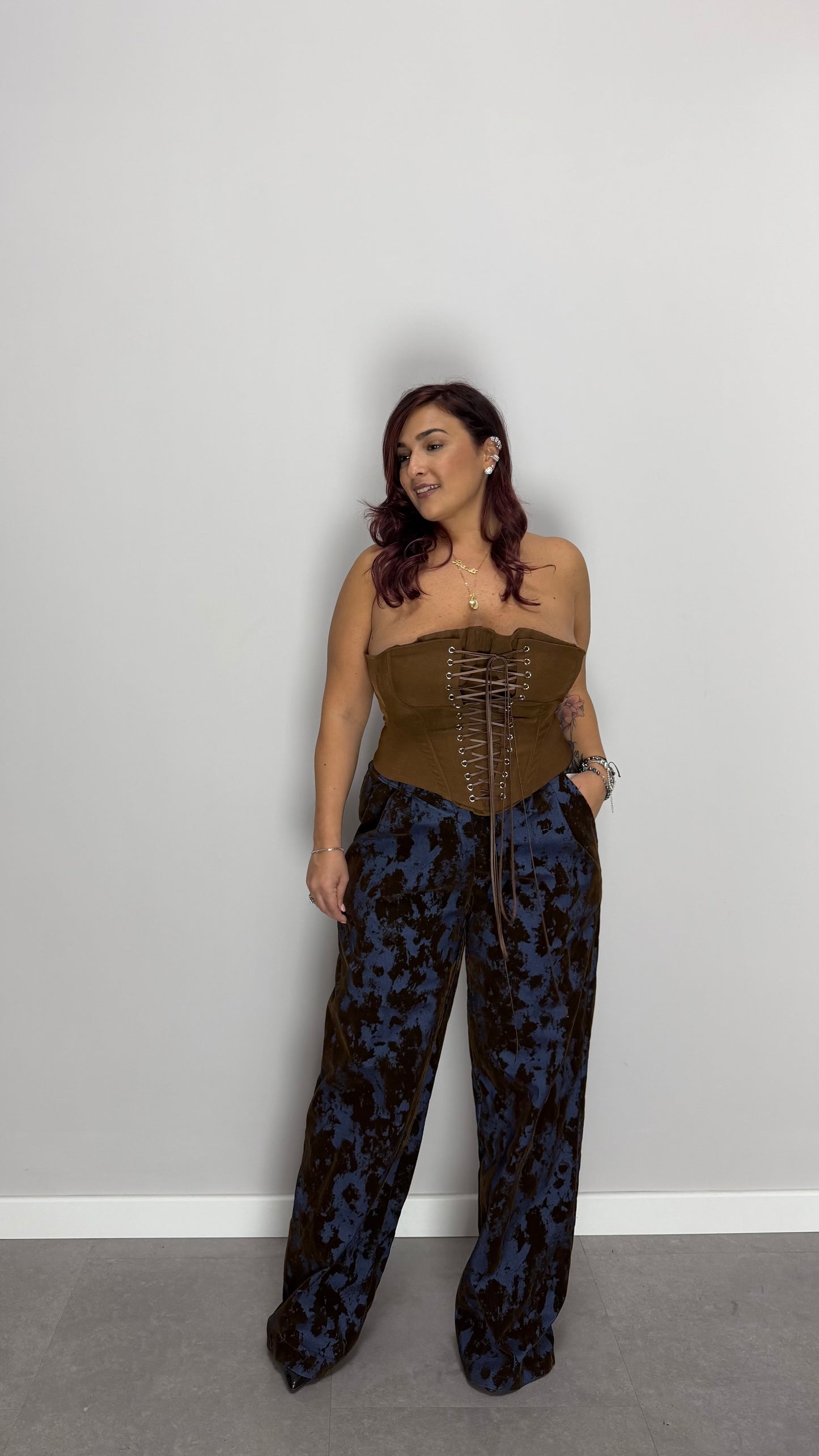 Pantalone Marmo Velluto 44535