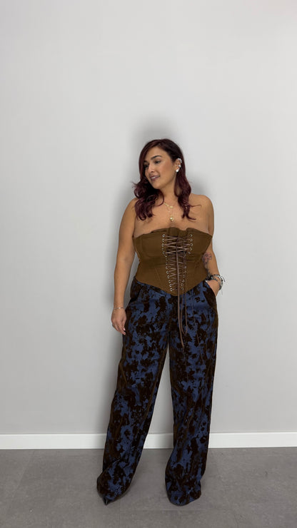 Pantalone Marmo Velluto 44535