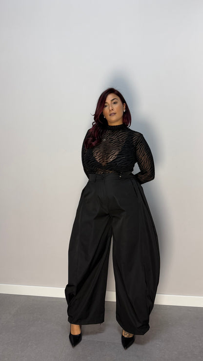 Body Veleid Zebra nero 16558