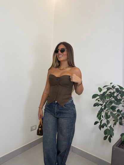 Corpetto See con bottoni ST11865