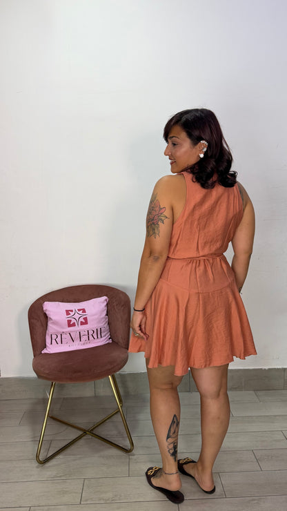 Dress Katya Pesca a portafoglio 7064