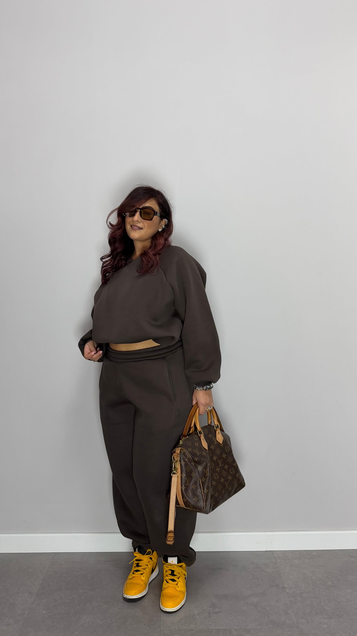 Coordinato in tuta Lovina Cioccolato 0029