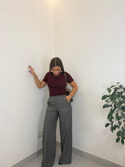 Pantalone Studios top Quality Grigio CR11304