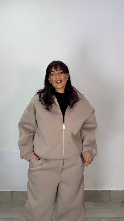 Coordinato in Tuta Bronx Fango in Neoprene 8607-1787