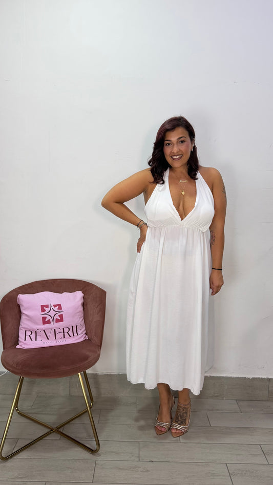 Dress Monroe Bianco Mar66601