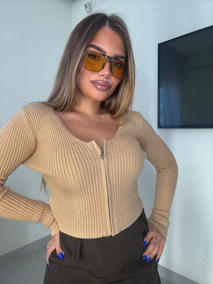 Gilet Zuno Beige ZS8131