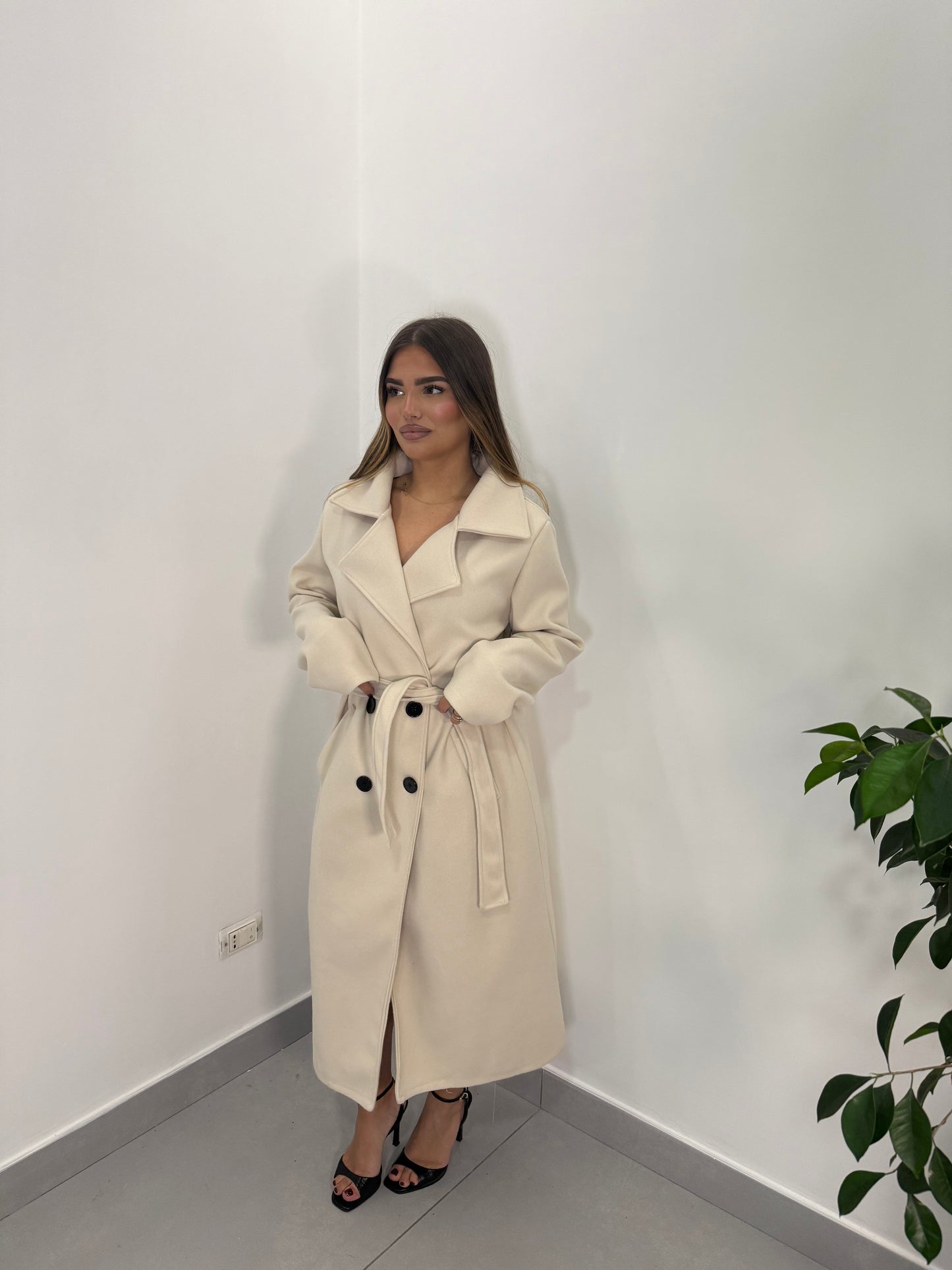 Cappotto Metropoli Panna 8505