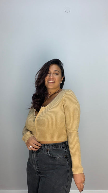 Gilet Zuno Beige ZS8131