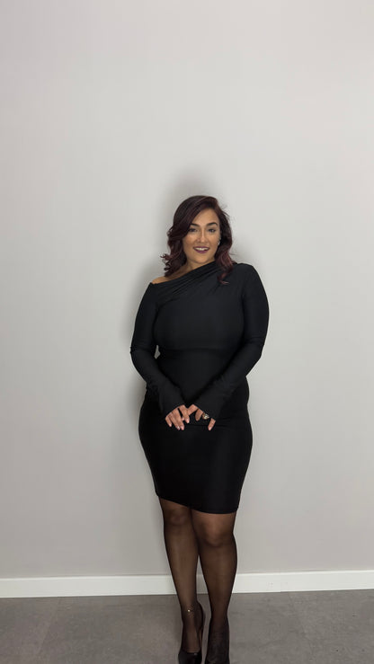 Dress Nicole Nero AQ16206